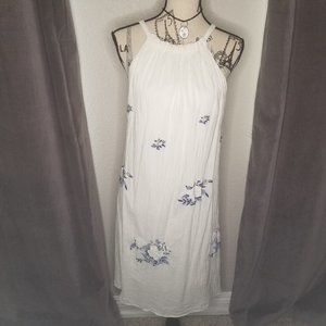 Max Studio, embroidered, flowers, dress